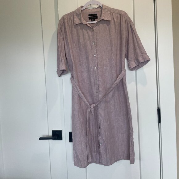 Tahari 100% Linen Dress - Picture 1 of 4